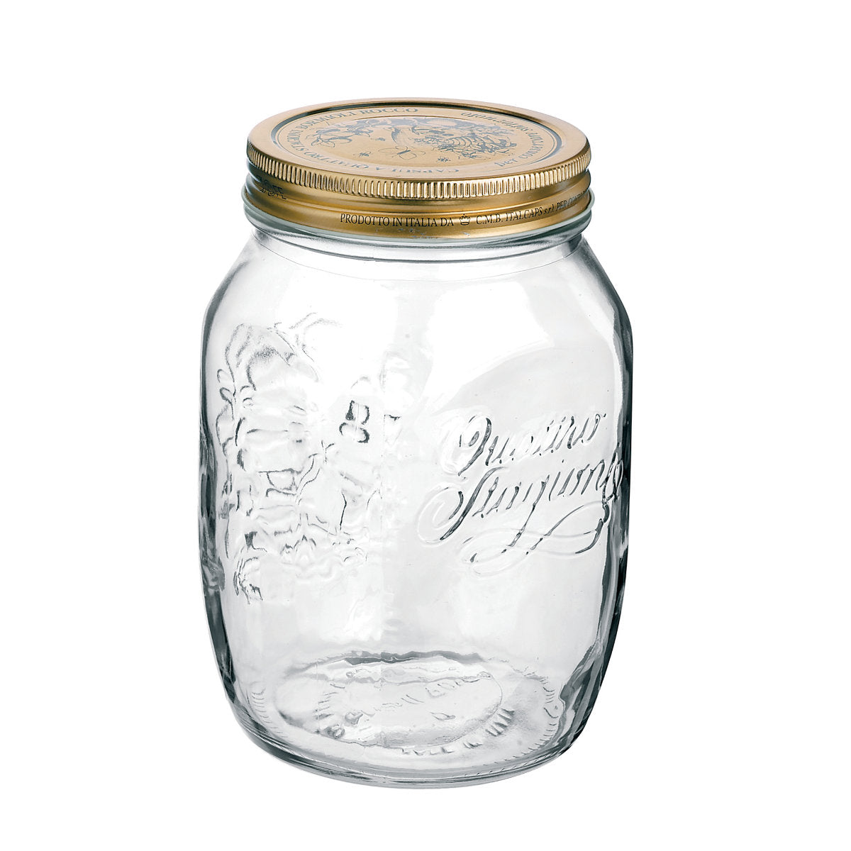 Bormioli Rocco ボルミオリ・ロッコ ガラス瓶 700ml Q.S.JAR 700cc