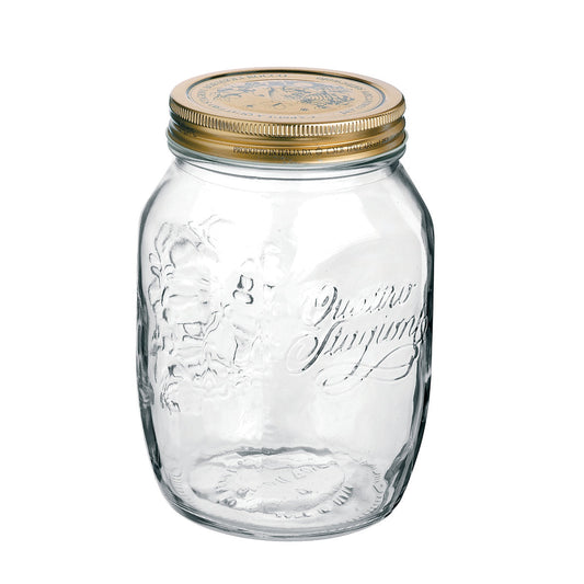 Bormioli Rocco ボルミオリ・ロッコ ガラス瓶 700ml Q.S.JAR 700cc