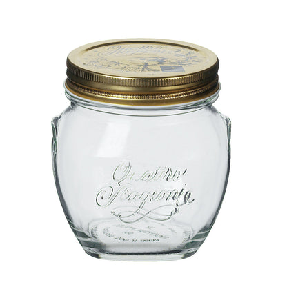 Bormioli Rocco ボルミオリ・ロッコ 300ml Q.S.JAR SQUARE 300cc