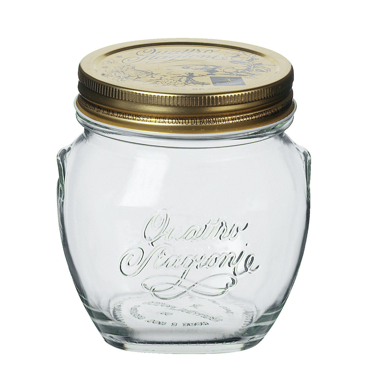 Bormioli Rocco ボルミオリ・ロッコ 500ml Q.S.JAR SQUARE 500cc