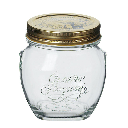 Bormioli Rocco ボルミオリ・ロッコ 500ml Q.S.JAR SQUARE 500cc
