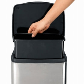 brabantia（ブラバンシア） レクタングラー　ペダルビン　10Ｌ　クローム